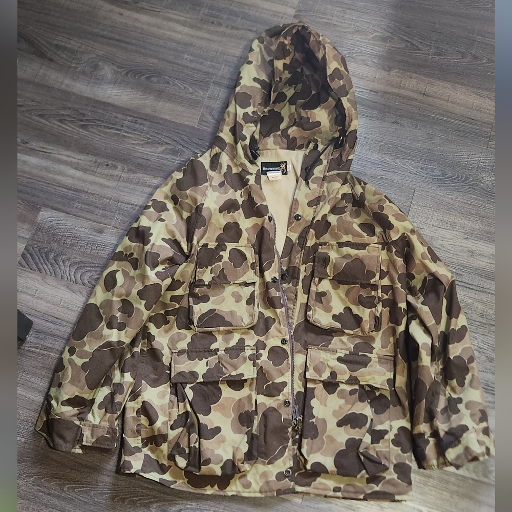 Browning gore-tex men's L rain jacket like new